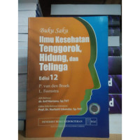 Buku saku Ilmu Kesehatan tenggorokan, hidung dan telinga