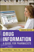 Drug Information a Guide For Pharmacists 4thEdition