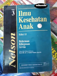 Nelson Ilmu Kesehatan Anak Vol. 1 Edisi 15