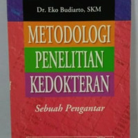 Metodologi penelitian kedokteran