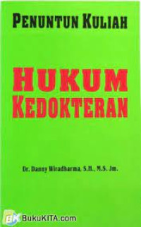 Penuntun Kuliah Hukum Kedokteran